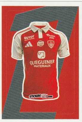 Sticker Maillot - Foot Ligue 1 2025-2026
 n. 68 - Panini