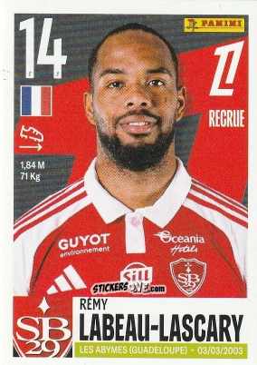 Sticker Rémy Labeau-Lascary - Foot Ligue 1 2025-2026
 n. 90 - Panini