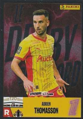 Figurina Adrien Thomasson - Foot Ligue 1 2025-2026
 n. 93 - Panini