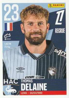 Cromo Thomas Delaine - Foot Ligue 1 2025-2026
 n. 106 - Panini
