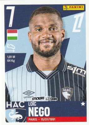 Cromo Loïc Nego - Foot Ligue 1 2025-2026
 n. 109 - Panini