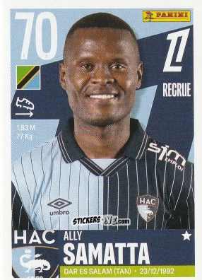 Cromo Ally Samatta - Foot Ligue 1 2025-2026
 n. 124 - Panini