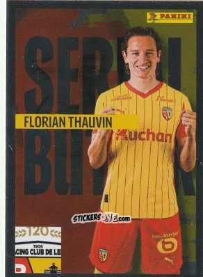 Figurina Florian Thauvin (Serial Buteur) - Foot Ligue 1 2025-2026
 n. 129 - Panini
