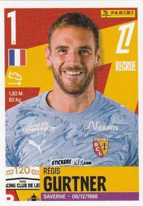 Sticker Régis Gurtner - Foot Ligue 1 2025-2026
 n. 132 - Panini
