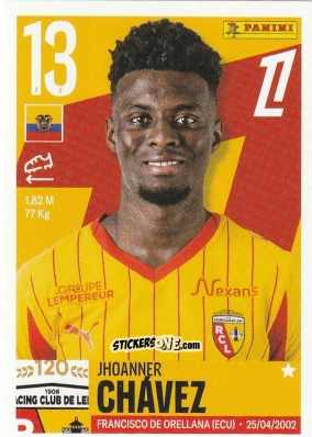 Sticker Jhoanner Chávez - Foot Ligue 1 2025-2026
 n. 137 - Panini