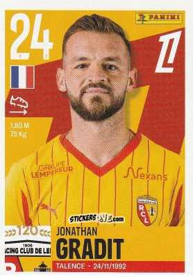 Sticker Jonathan Gradit - Foot Ligue 1 2025-2026
 n. 138 - Panini