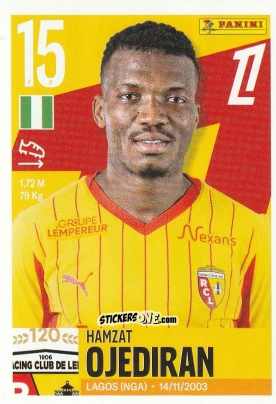 Sticker Hamzat Ojediran - Foot Ligue 1 2025-2026
 n. 143 - Panini