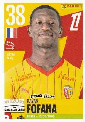 Sticker Rayan Fofana - Foot Ligue 1 2025-2026
 n. 148 - Panini