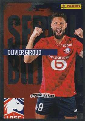 Cromo Olivier Giroud (Serial Buteur) - Foot Ligue 1 2025-2026
 n. 157 - Panini