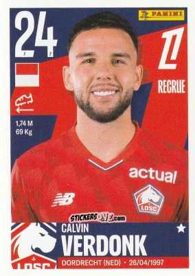 Sticker Calvin Verdonk - Foot Ligue 1 2025-2026
 n. 169 - Panini