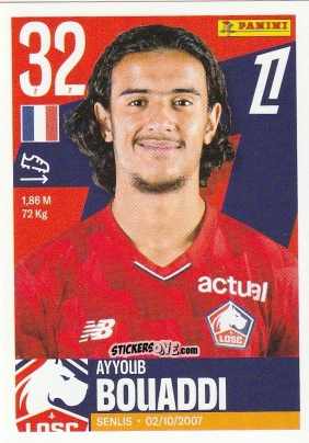 Sticker Ayyoub Bouaddi - Foot Ligue 1 2025-2026
 n. 172 - Panini