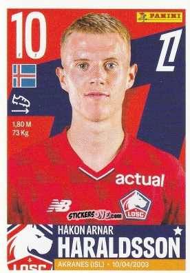 Sticker Hákon Arnar Haraldsson - Foot Ligue 1 2025-2026
 n. 173 - Panini