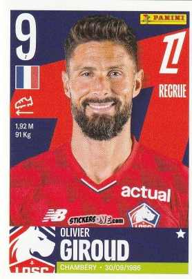 Cromo Olivier Giroud - Foot Ligue 1 2025-2026
 n. 179 - Panini