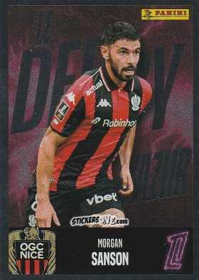 Figurina Morgan Sanson - Foot Ligue 1 2025-2026
 n. 186 - Panini