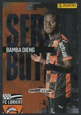 Sticker Bamba Dieng (Serial Buteur) - Foot Ligue 1 2025-2026
 n. 191 - Panini
