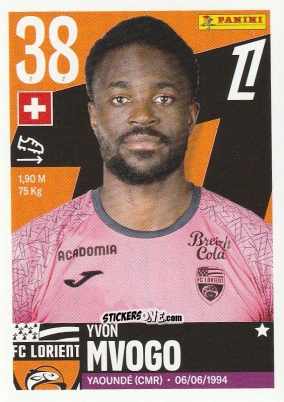 Sticker Yvon Mvogo - Foot Ligue 1 2025-2026
 n. 195 - Panini