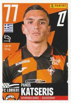 Sticker Panos Katseris - Foot Ligue 1 2025-2026
 n. 197 - Panini