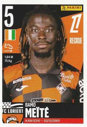 Sticker Bamo Meïté - Foot Ligue 1 2025-2026
 n. 199 - Panini