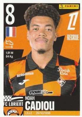 Sticker Noah Cadiou - Foot Ligue 1 2025-2026
 n. 205 - Panini