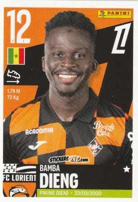 Figurina Bamba Dieng - Foot Ligue 1 2025-2026
 n. 211 - Panini