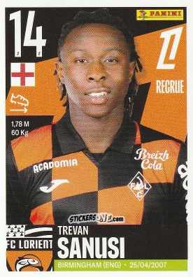 Sticker Trevan Sanusi - Foot Ligue 1 2025-2026
 n. 213 - Panini