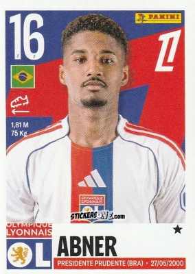 Cromo Abner Vinícius - Foot Ligue 1 2025-2026
 n. 224 - Panini