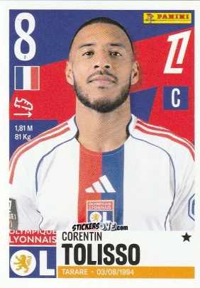 Figurina Corentin Tolisso - Foot Ligue 1 2025-2026
 n. 236 - Panini