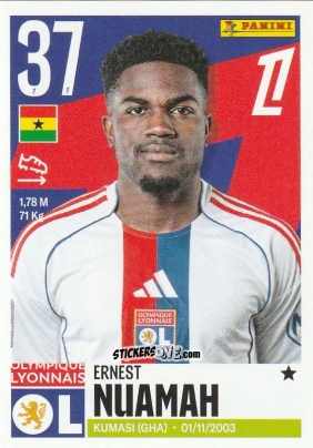 Cromo Ernest Nuamah - Foot Ligue 1 2025-2026
 n. 242 - Panini