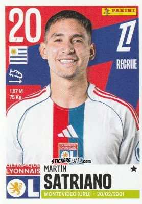 Cromo Martín Satriano - Foot Ligue 1 2025-2026
 n. 243 - Panini