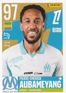 Cromo Pierre-Emerick Aubameyang - Foot Ligue 1 2025-2026
 n. 266 - Panini