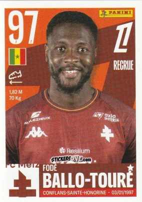 Cromo Fodé Ballo-Touré - Foot Ligue 1 2025-2026
 n. 286 - Panini
