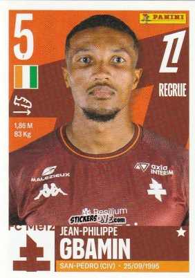 Sticker Jean-Philippe Gbamin - Foot Ligue 1 2025-2026
 n. 293 - Panini
