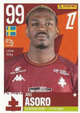 Sticker Joel Asoro - Foot Ligue 1 2025-2026
 n. 298 - Panini