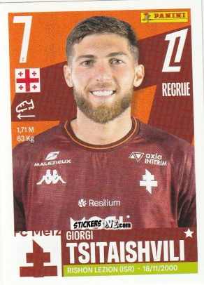 Figurina Giorgi Tsitaishvili - Foot Ligue 1 2025-2026
 n. 305 - Panini