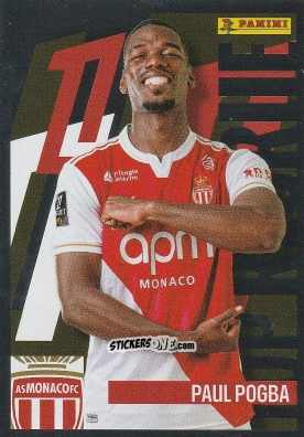 Cromo Paul Pogba (Top Recrue) - Foot Ligue 1 2025-2026
 n. 306 - Panini