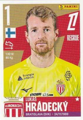 Cromo Lukáš Hrádecký - Foot Ligue 1 2025-2026
 n. 312 - Panini