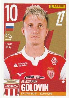 Cromo Aleksandr Golovin - Foot Ligue 1 2025-2026
 n. 324 - Panini