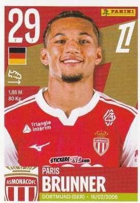 Cromo Paris Brunner - Foot Ligue 1 2025-2026
 n. 331 - Panini