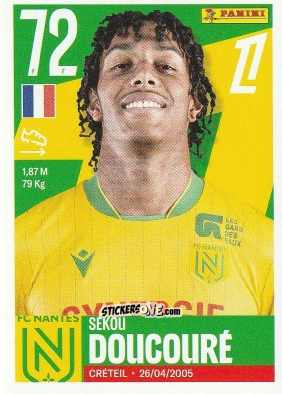 Figurina Sékou Doucouré - Foot Ligue 1 2025-2026
 n. 346 - Panini