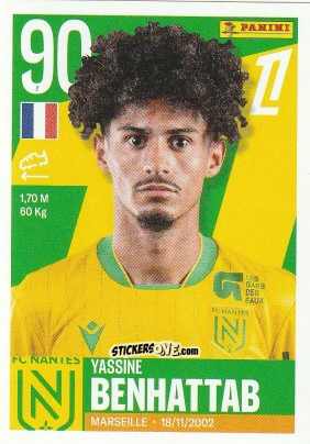 Cromo Yassine Benhattab - Foot Ligue 1 2025-2026
 n. 348 - Panini