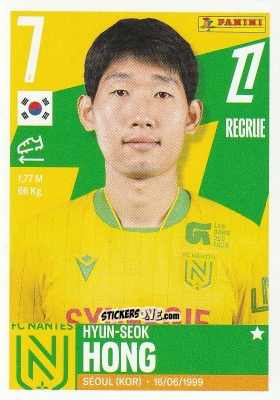 Figurina Hyun-seok Hong - Foot Ligue 1 2025-2026
 n. 350 - Panini