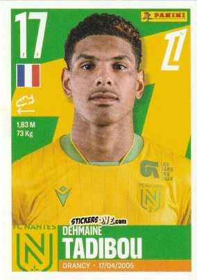 Sticker Dehmaine Tabibou - Foot Ligue 1 2025-2026
 n. 355 - Panini