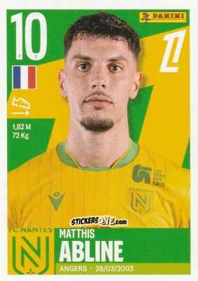 Sticker Matthis Abline - Foot Ligue 1 2025-2026
 n. 356 - Panini