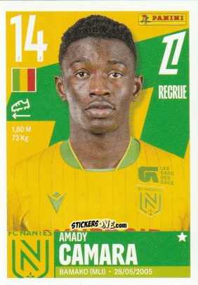 Figurina Amady Camara - Foot Ligue 1 2025-2026
 n. 357 - Panini