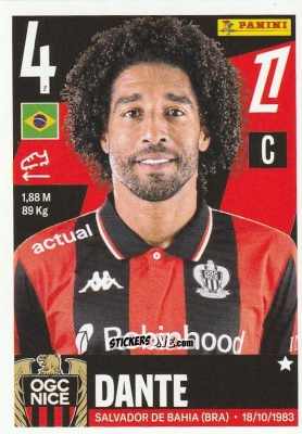 Figurina Dante Bonfim - Foot Ligue 1 2025-2026
 n. 380 - Panini