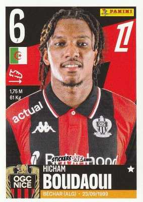 Sticker Hicham Boudaoui - Foot Ligue 1 2025-2026
 n. 384 - Panini