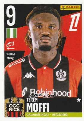Sticker Terem Moffi - Foot Ligue 1 2025-2026
 n. 395 - Panini