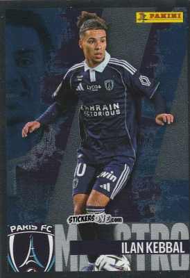 Sticker Ilan Kebbal (Maestro) - Foot Ligue 1 2025-2026
 n. 398 - Panini