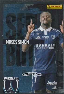Sticker Moses Simon (Serial Buteur) - Foot Ligue 1 2025-2026
 n. 399 - Panini