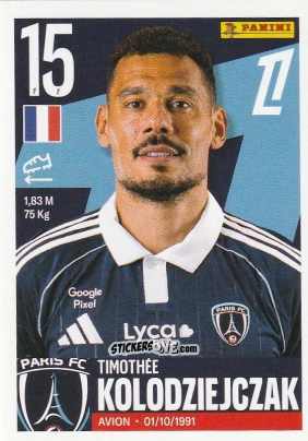 Cromo Timothée Kolodziejczak - Foot Ligue 1 2025-2026
 n. 406 - Panini